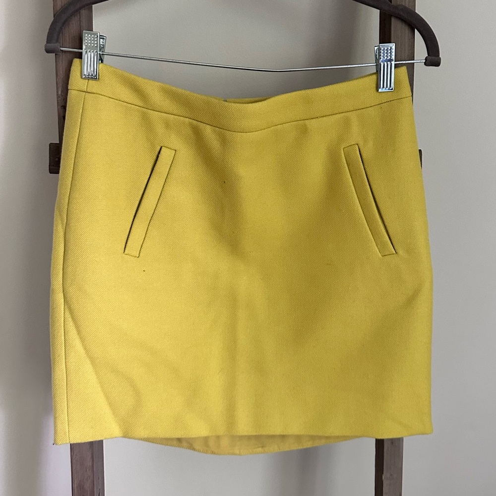 J Crew Wool Skirt